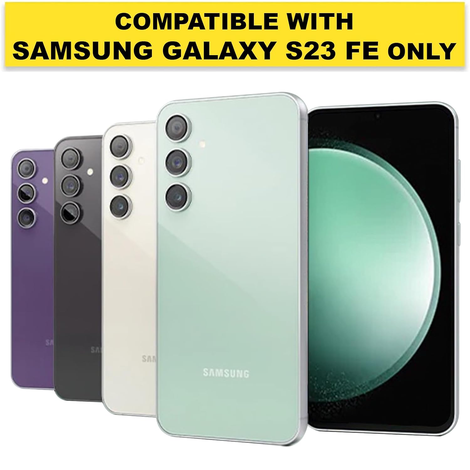 Samsung Galaxy S23 FE Back Cover Case | Clear Hybrid - Clear