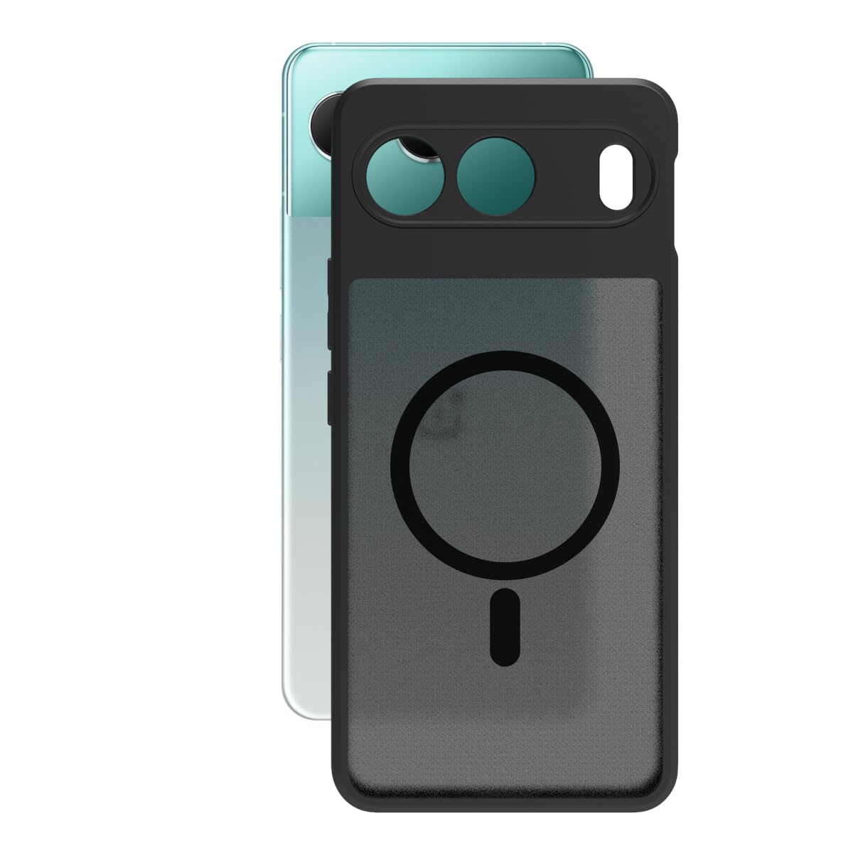 OnePlus Nord 4 5G Back Cover Case | Sleek Hybrid - Matte Black Magnetic