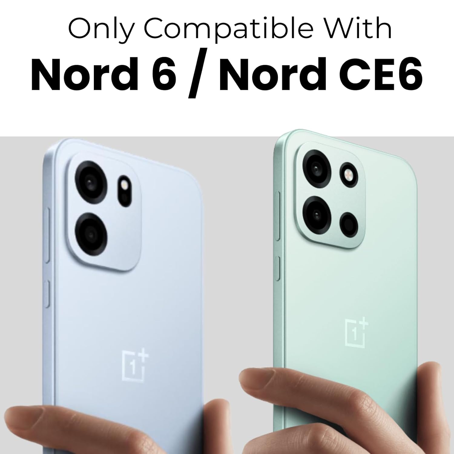 OnePlus Nord 6 5G / Nord CE 6 5G Back Cover Case | Sleek Hybrid - Matte Black Magnetic