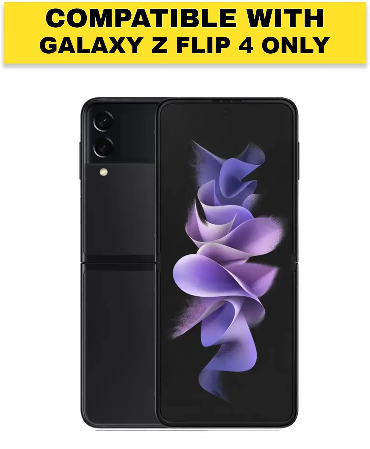 Samsung Galaxy Z Flip 4 Back Cover Case | Clear Hybrid - Clear