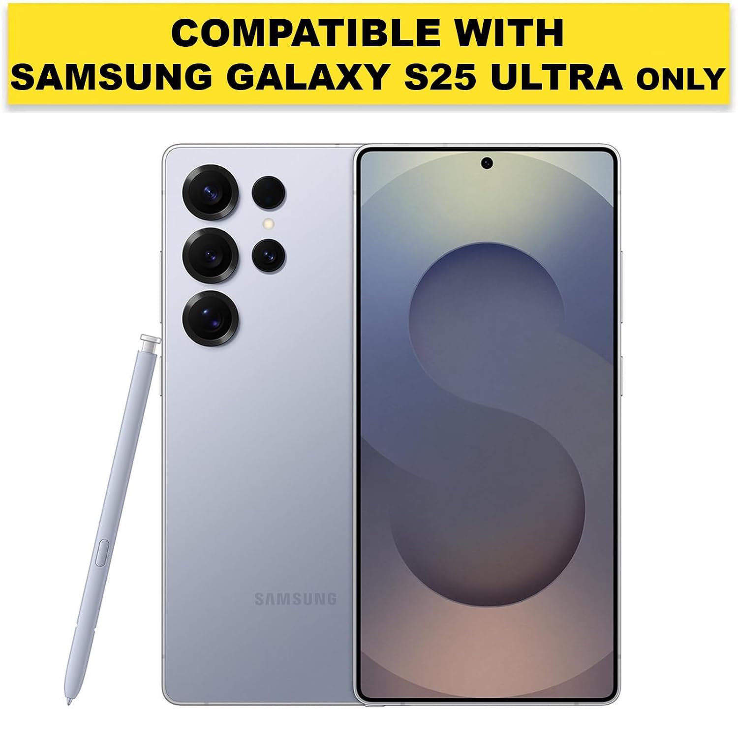 Samsung Galaxy S25 Ultra  Back Cover Case | Sleek Hybrid - Clear Magnetic