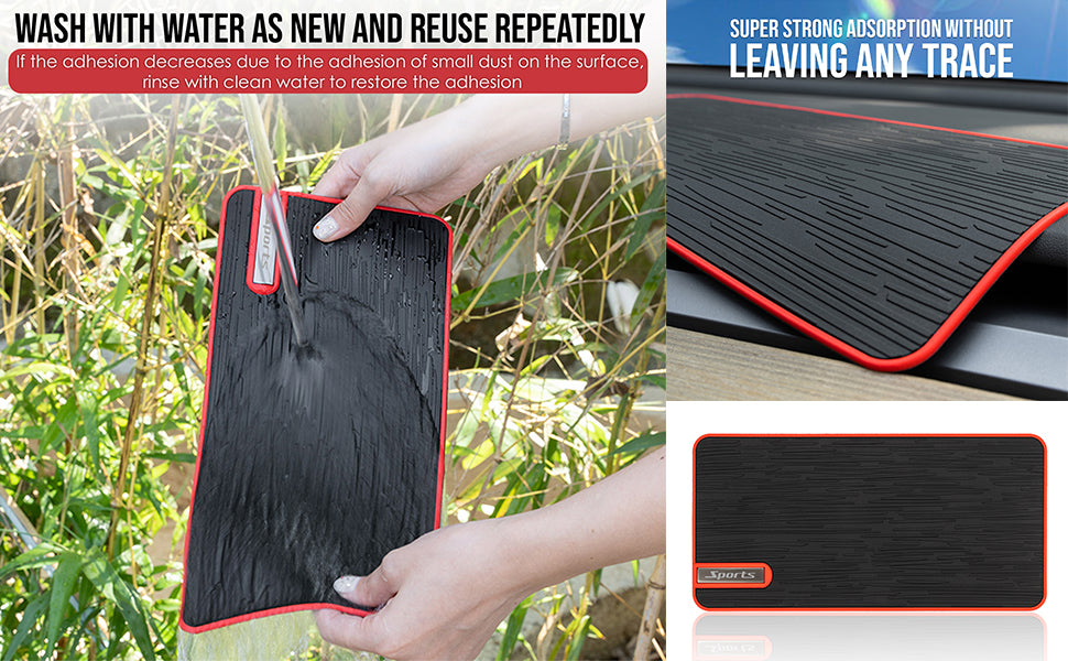 Car Dashboard Anti-Slip Mat | DashGrip - Plus Sqaure