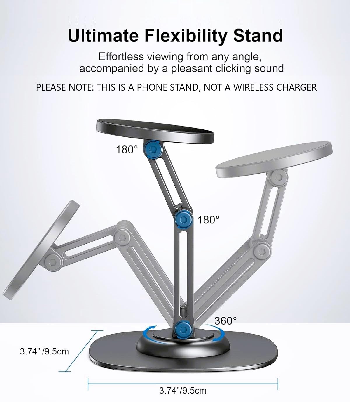 Magnetic Phone Stand | Phantom - Black