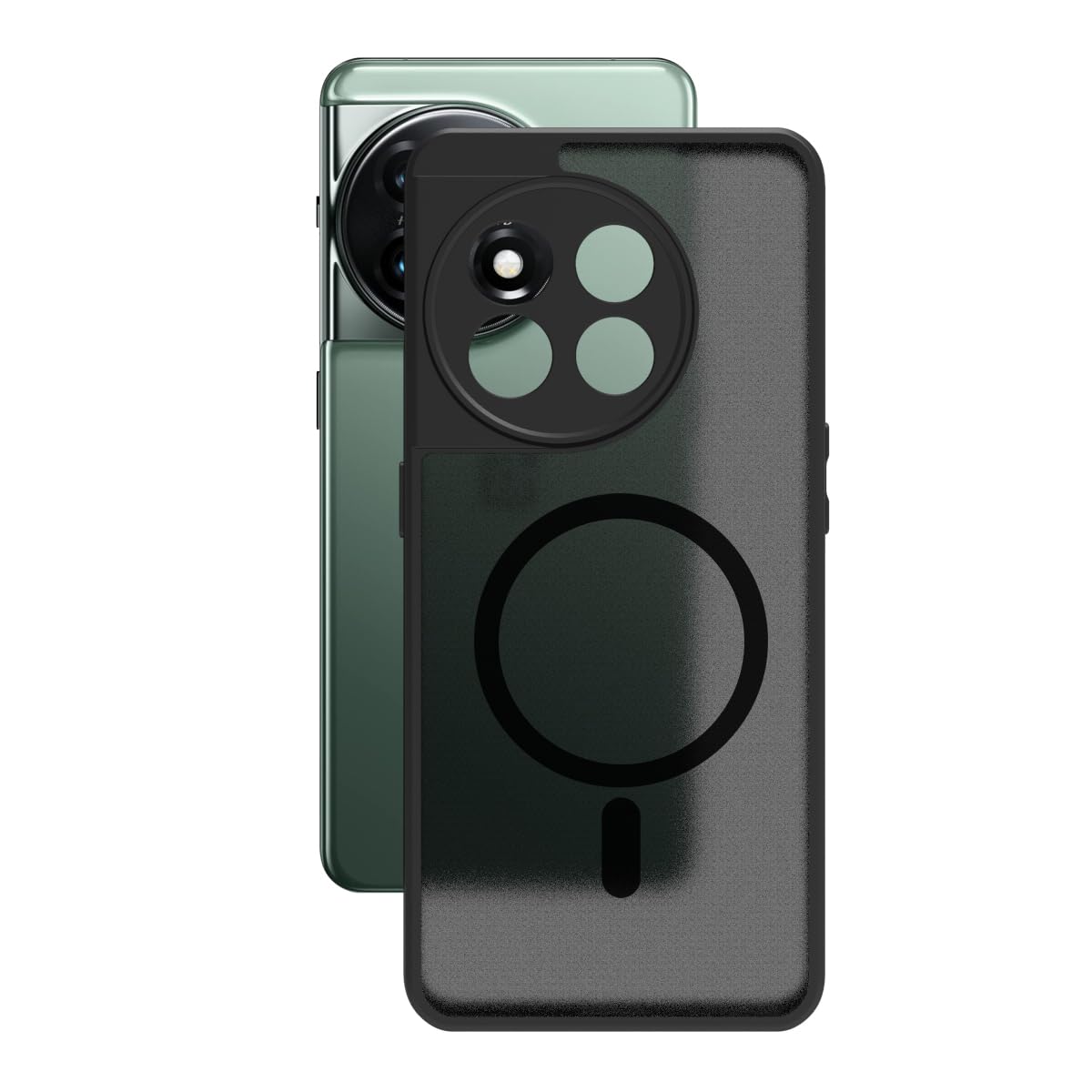 OnePlus 11 Back Cover Case | Sleek Hybrid - Matte Black