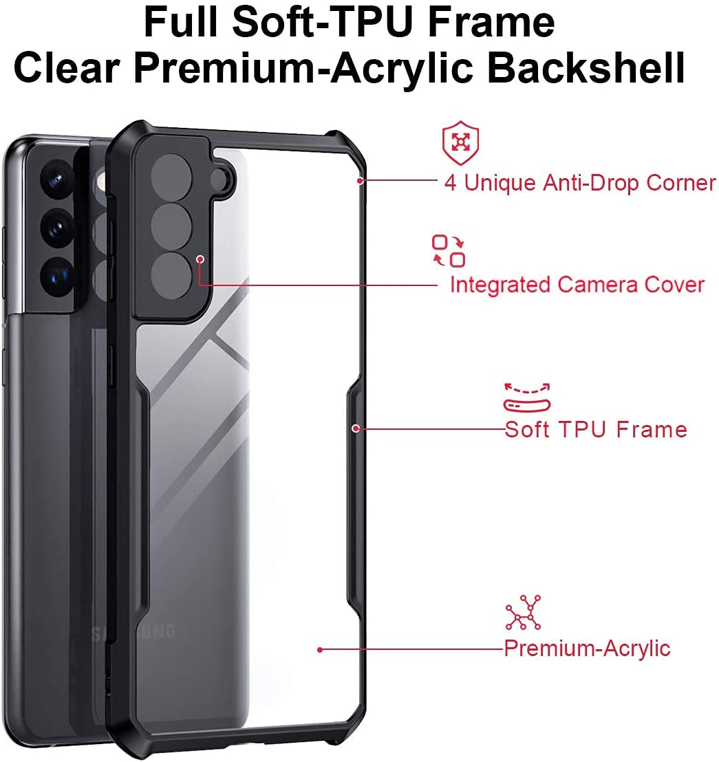 Samsung Galaxy S21 Plus Back Cover Case | Xundd Armor - Black
