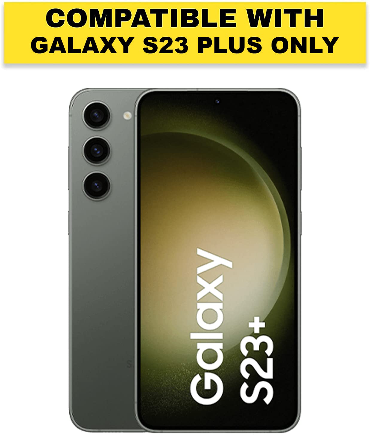 Samsung Galaxy S23 Plus 5G Back Cover Case | Xundd Armor - Black