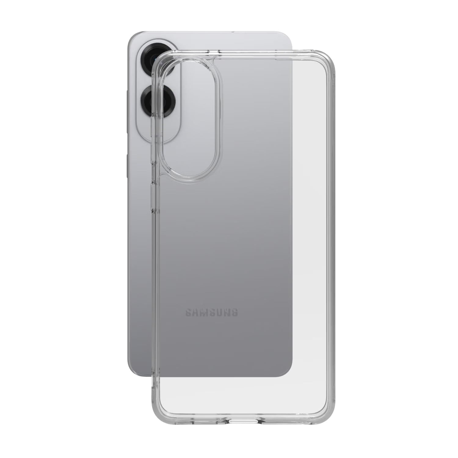 Samsung Galaxy S25 Edge Back Cover Case | Clear Hybrid - Clear