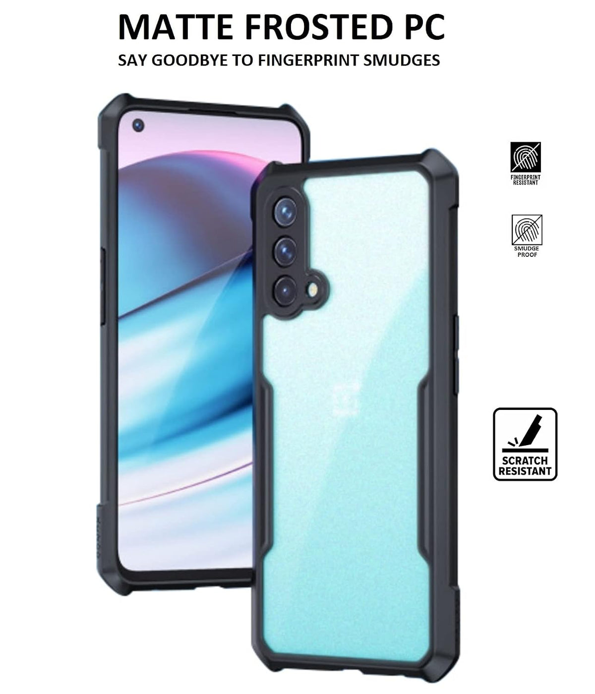 OnePlus Nord CE 5G Back Cover Case |  Xundd - Black