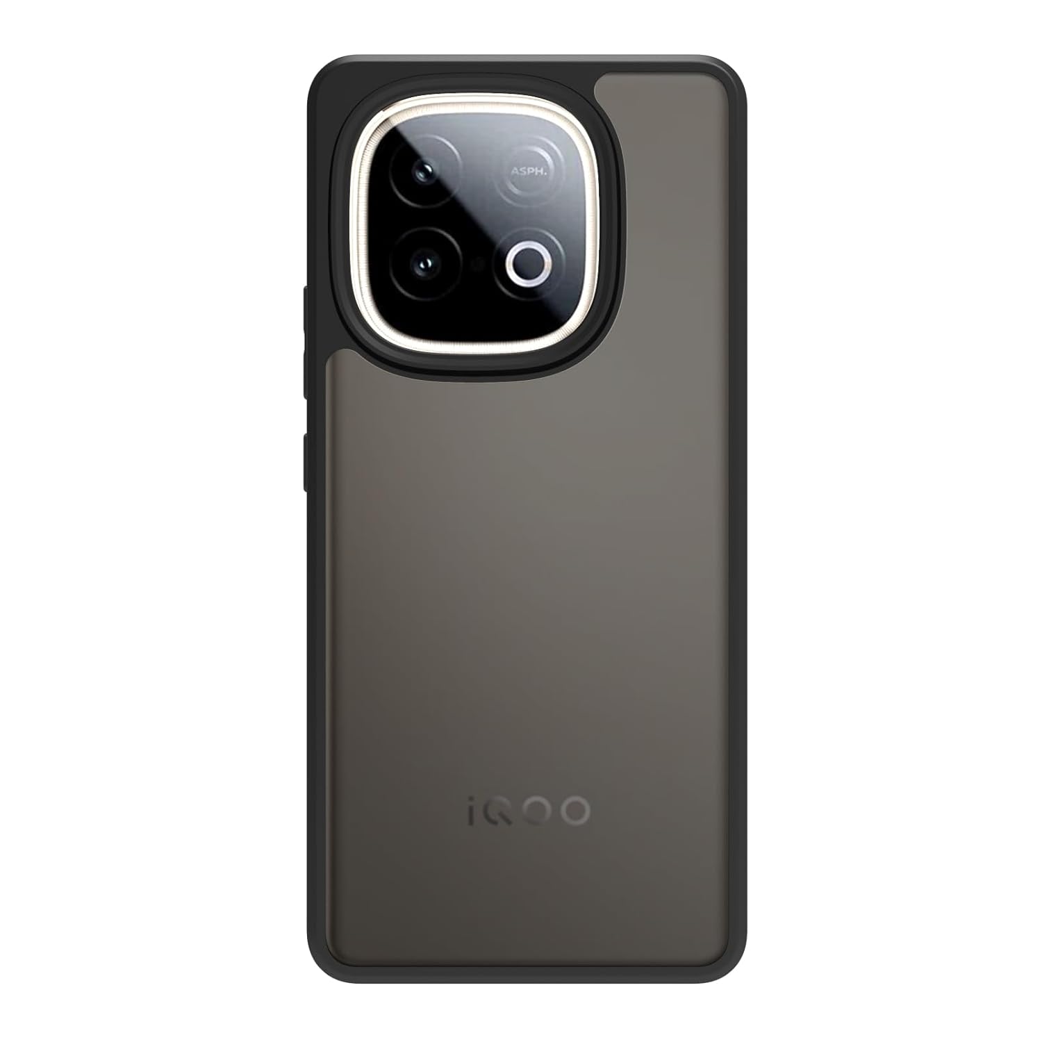 iQOO Neo 10 5G Back Cover Case | Sleek Hybrid - Matte Black