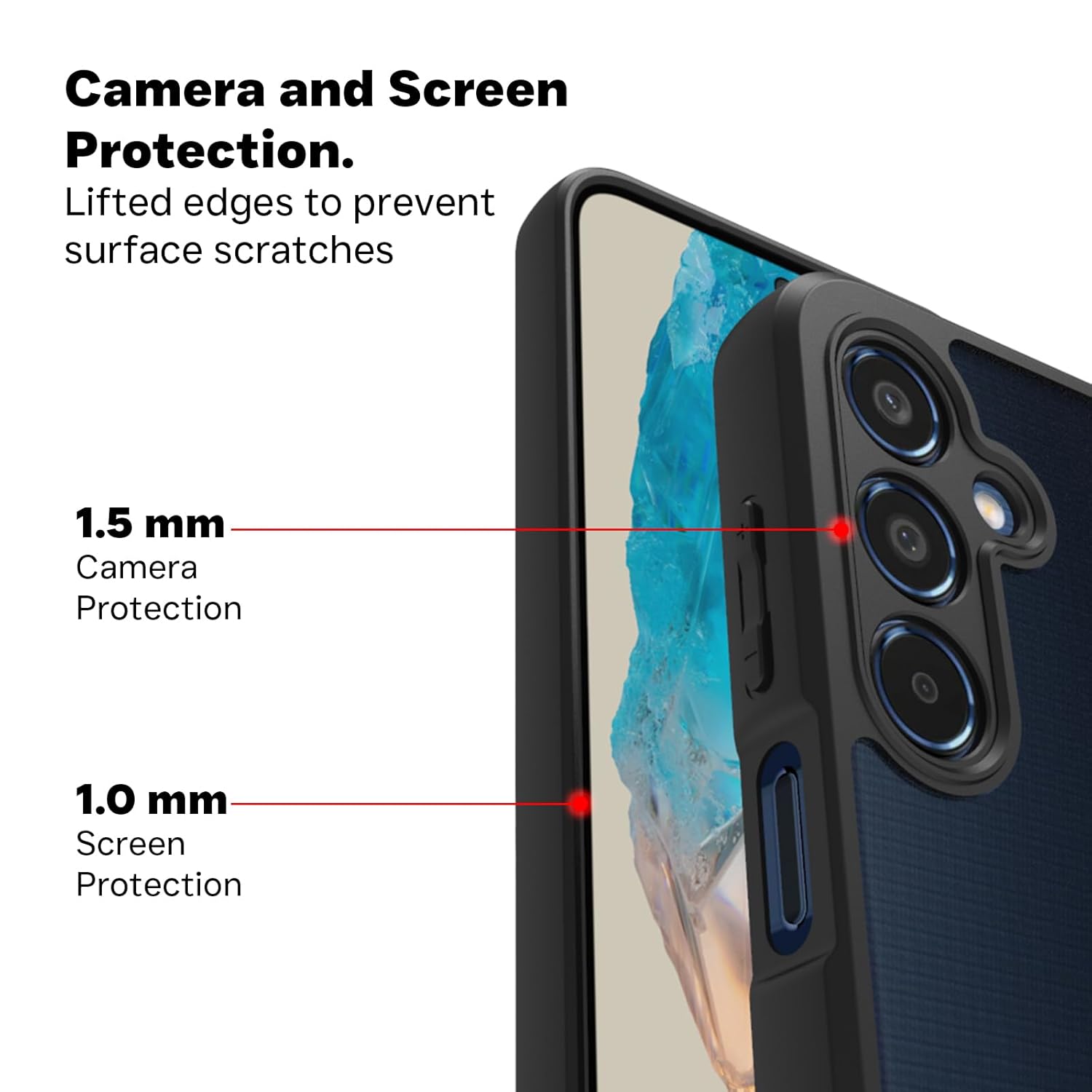 Samsung Galaxy M35 5G Back Cover Case | Sleek Hybrid -