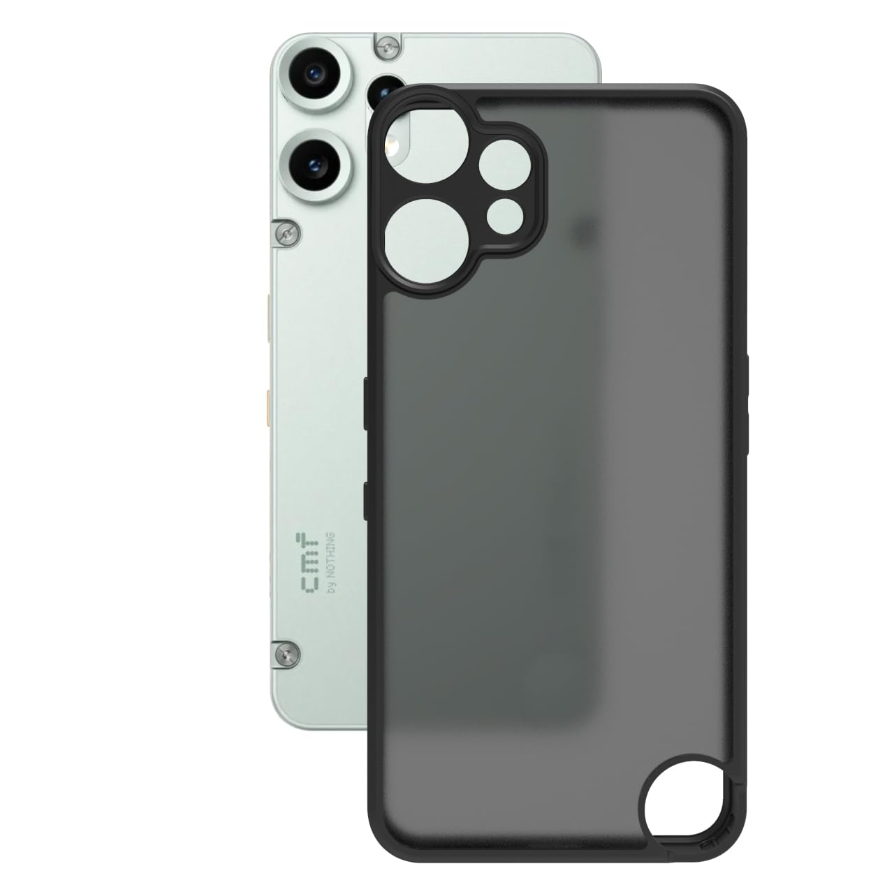 CMF Phone 2 Pro 5G Back Cover Case | Sleek Hybrid - Matte Black