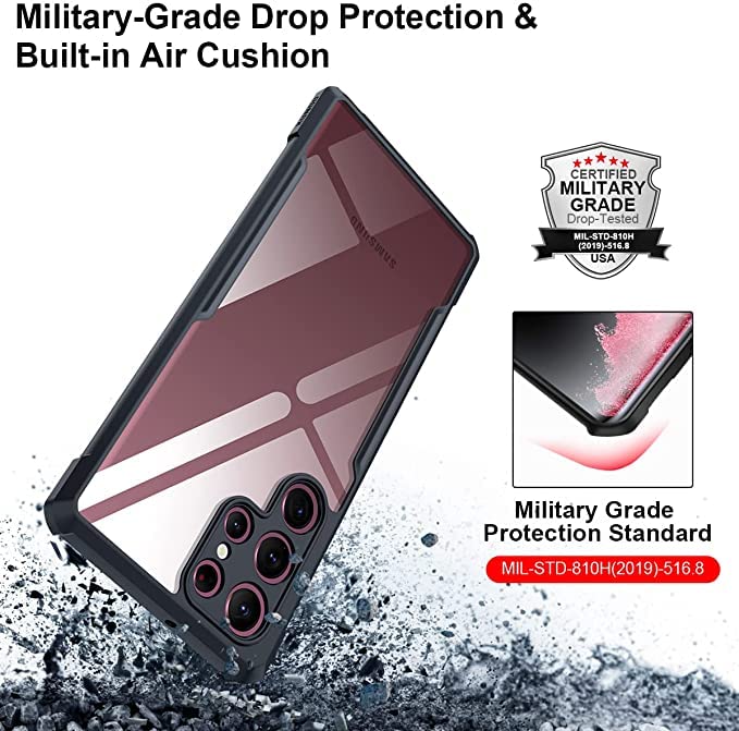 Samsung Galaxy S22 Ultra Back Cover Case |  Xund - Black