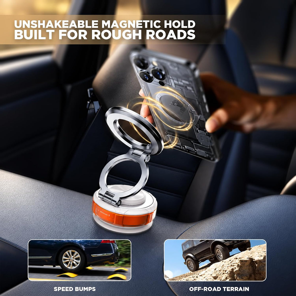 Magnetic Phone Mount | AstroElite - Beige