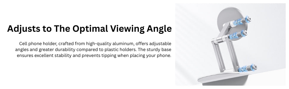 Magnetic Phone Stand | Phantom - White