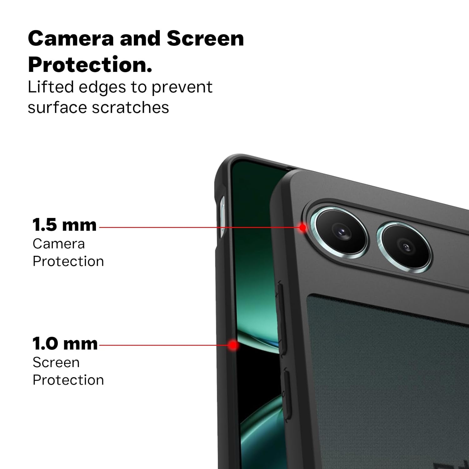 OnePlus Nord 4 5G Back Cover Case | Sleek Hybrid - Matte Black