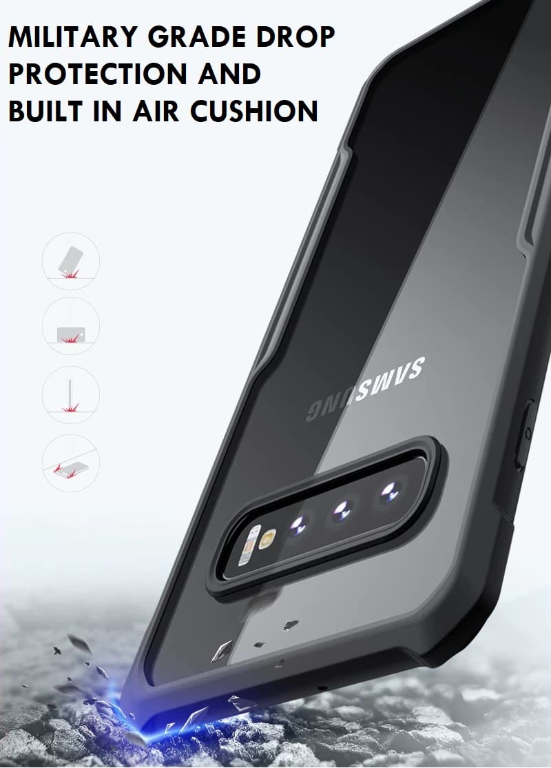 Samsung Galaxy S10 Plus / S10+ Back Cover Case | Xundd Armor - Black