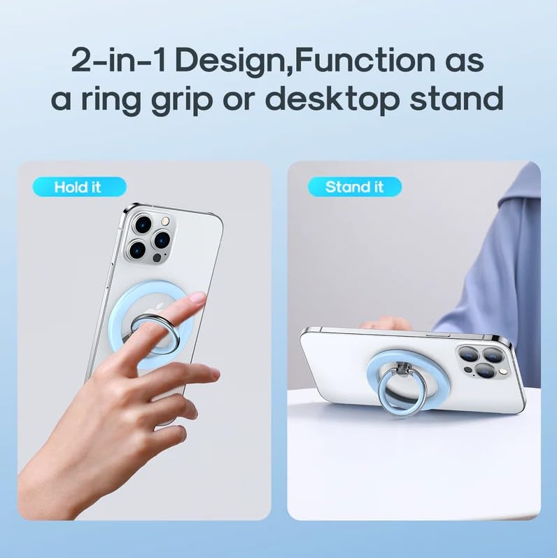 MagSafe Phone Grip & Stand | 2-in-1 Ring Holder - Pink