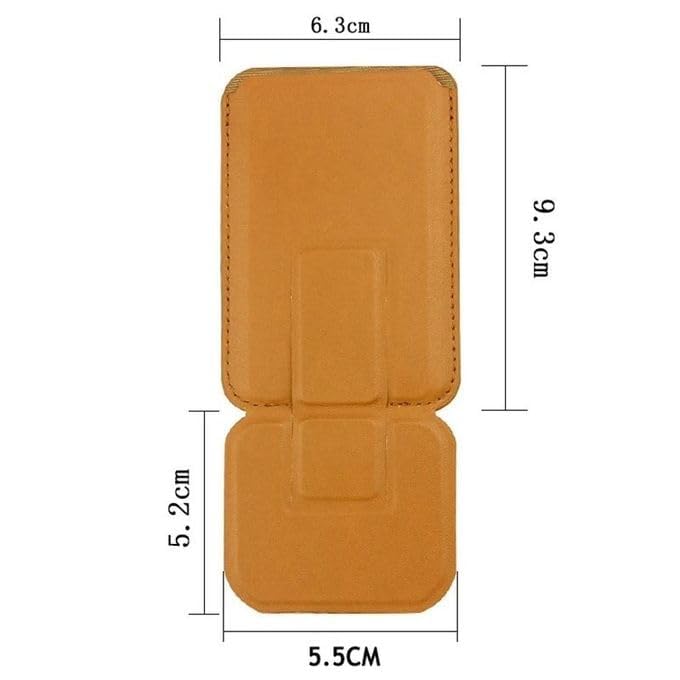 Phone Wallet | Card Holder with Stand - Mocha Brown
