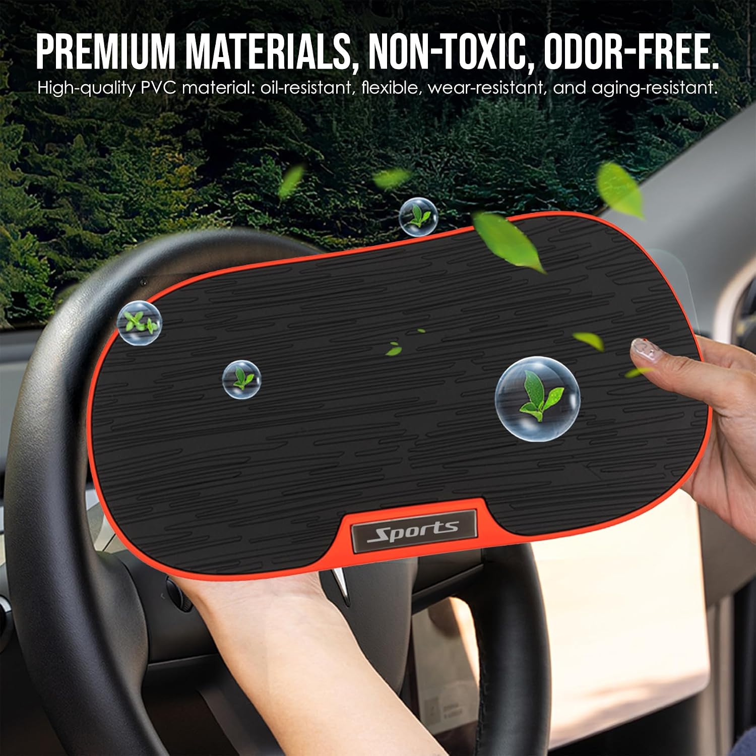 Car Dashboard Anti-Slip Mat | DashGrip- Plus Round