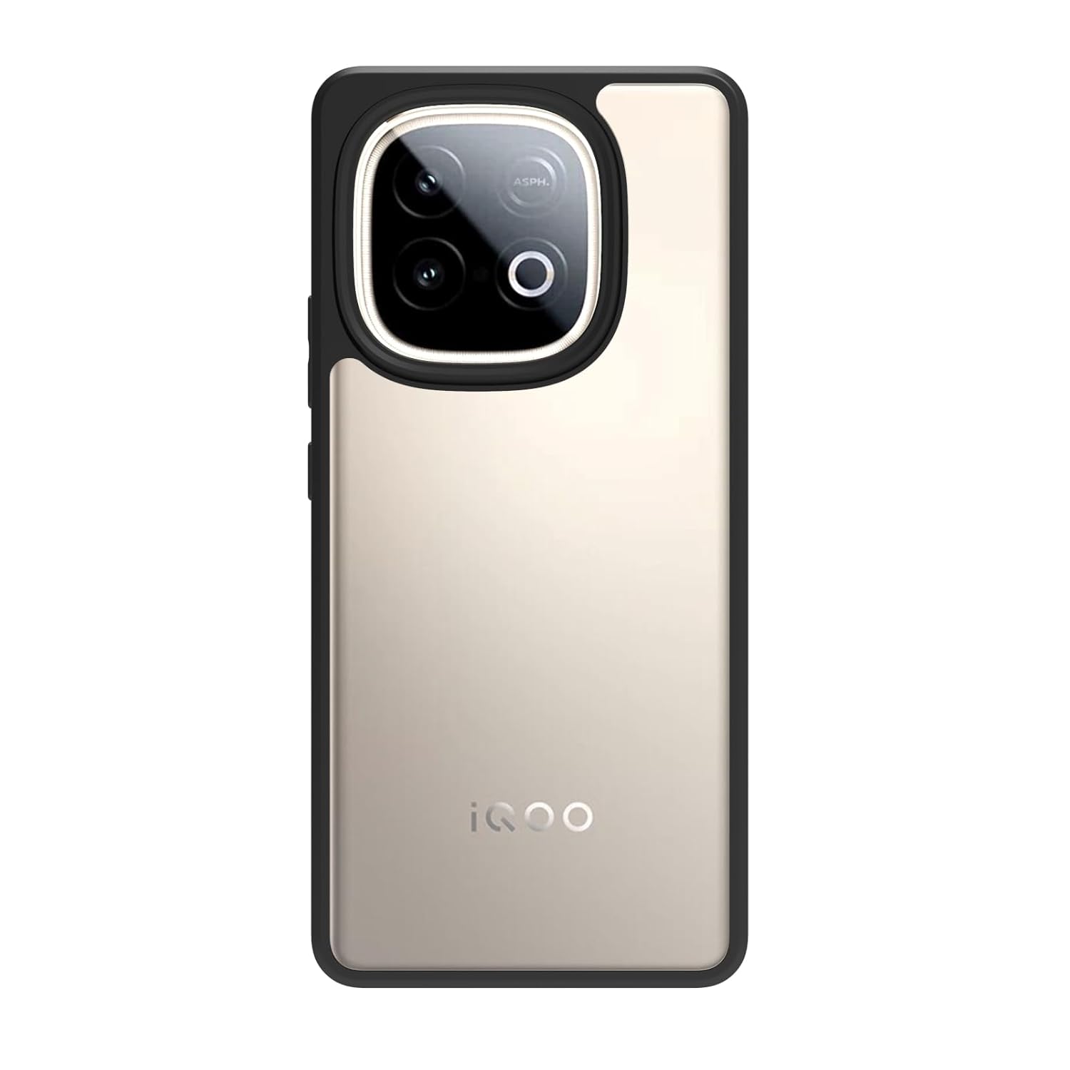 iQOO Neo 10 5G Back Cover Case | Sleek Hybrid - Clear Black
