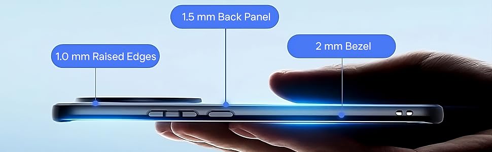 iPhone 17 Pro Back Cover Case | Sleek Hybrid - Matte Black Magnetic