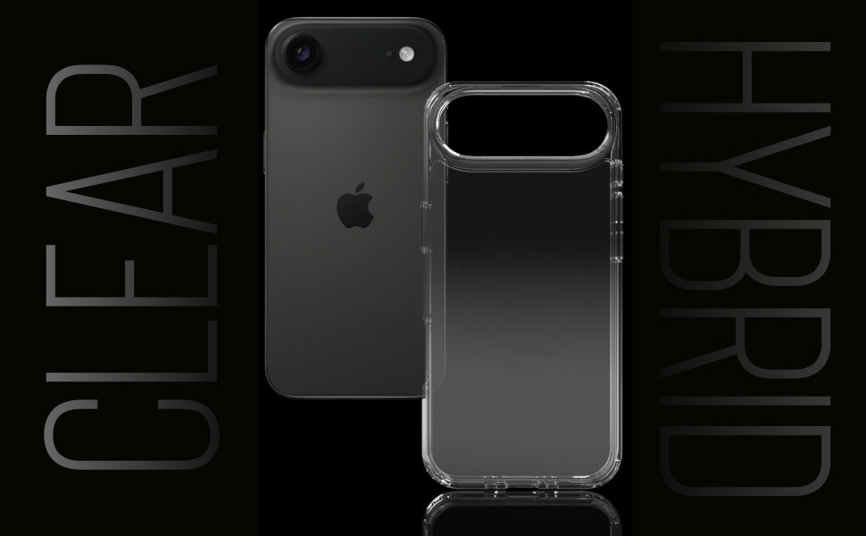 iPhone 17 Air Back Cover Case | Clear Hybrid - Clear
