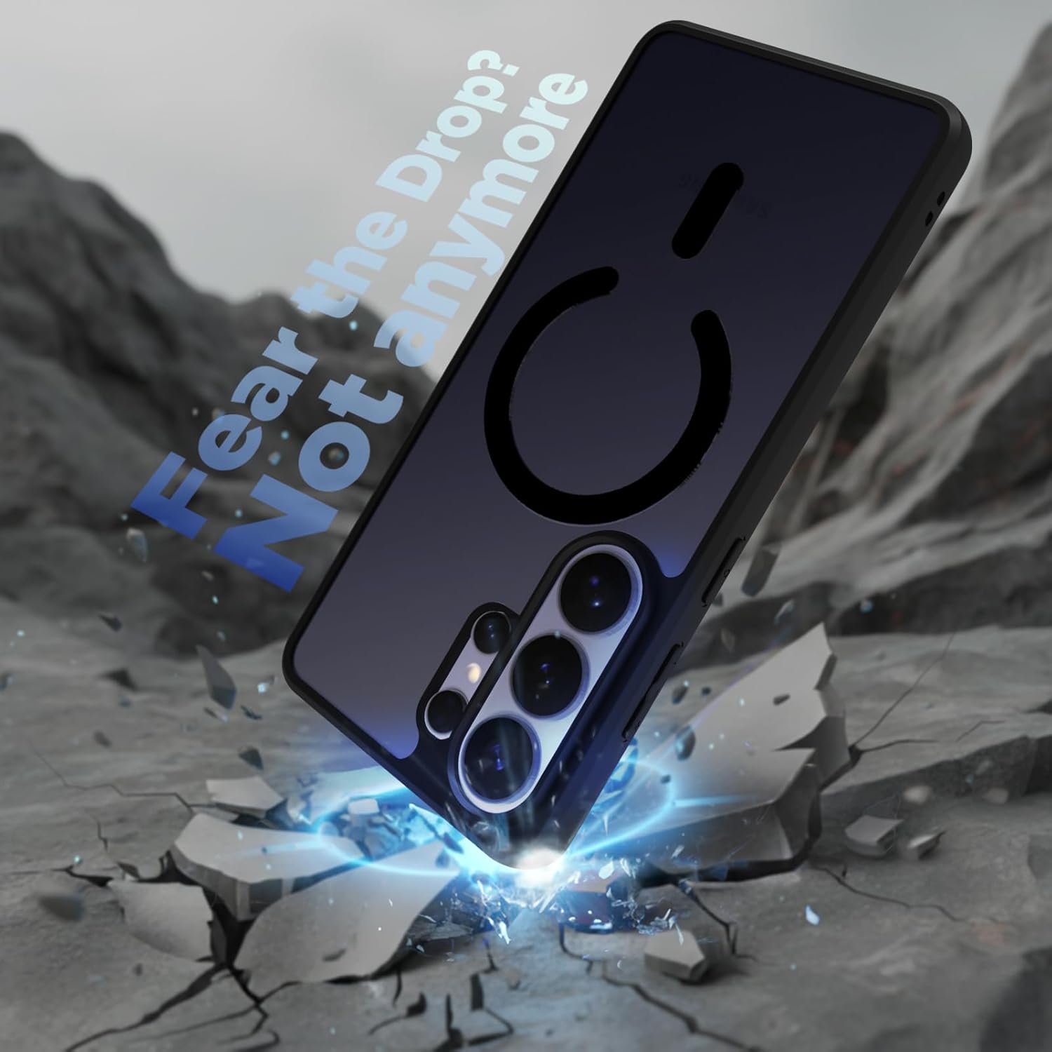 Samsung Galaxy S26 Ultra Back Cover Case | Sleek Hybrid - Matte Black Magnetic