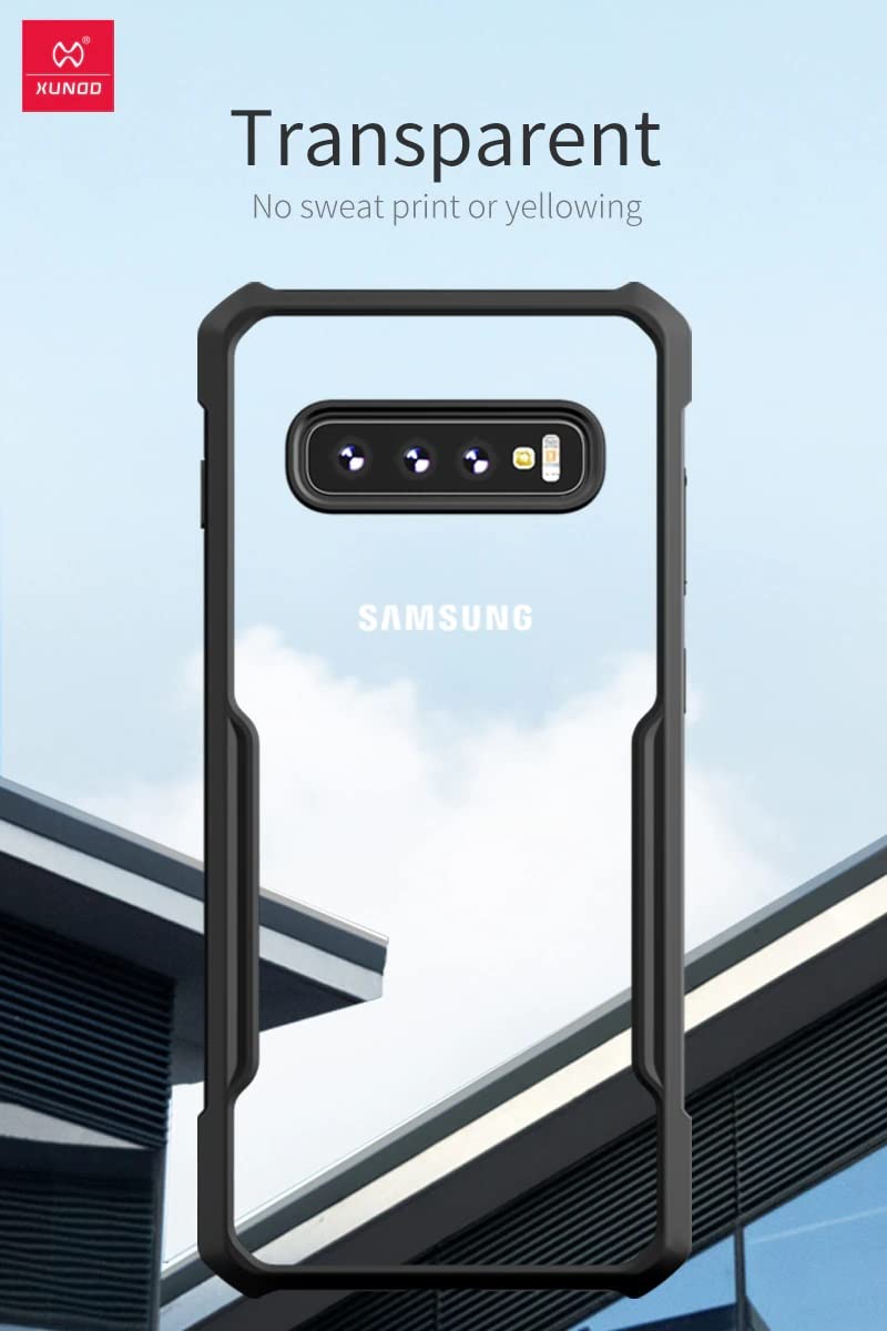 Samsung Galaxy S10 Plus / S10+ Back Cover Case | Xundd Armor - Black
