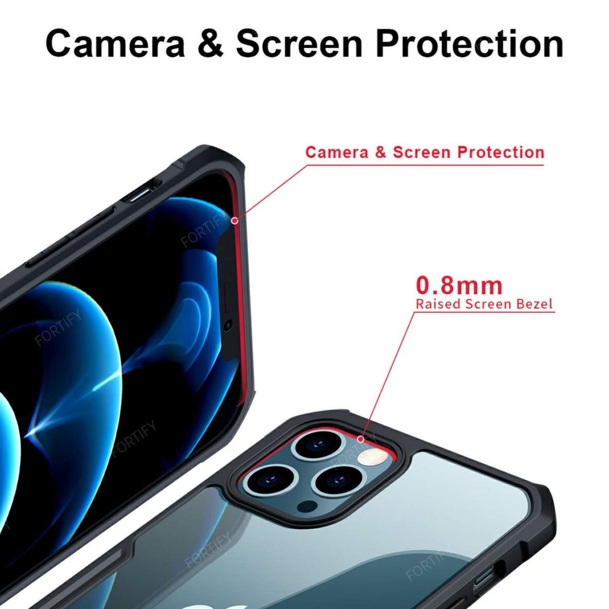 iPhone 12 Mini Back Cover Case | Xundd - Black