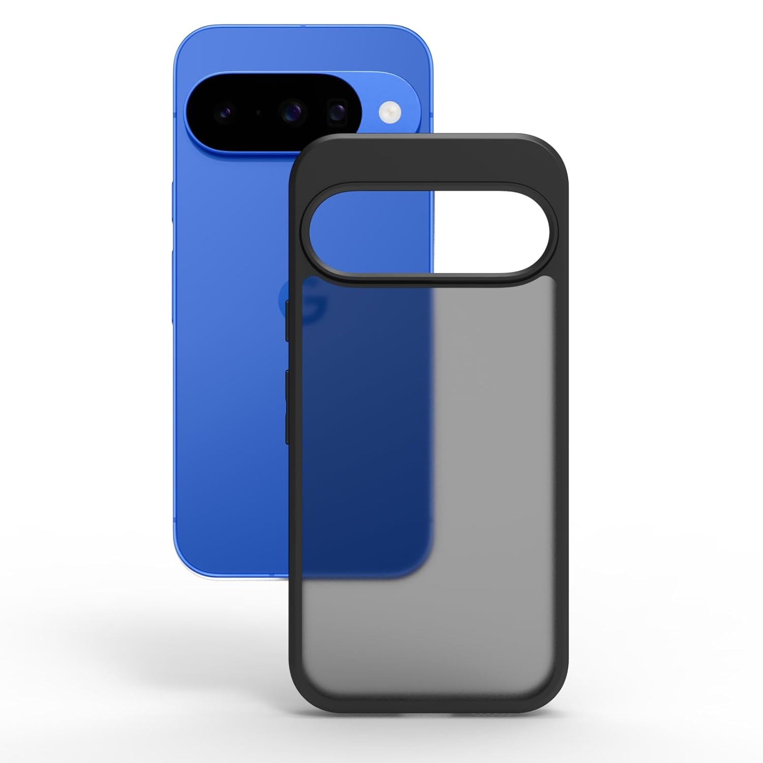 Google Pixel 10 / 10 Pro Back Cover Case | Sleek Hybrid - Smoke Black
