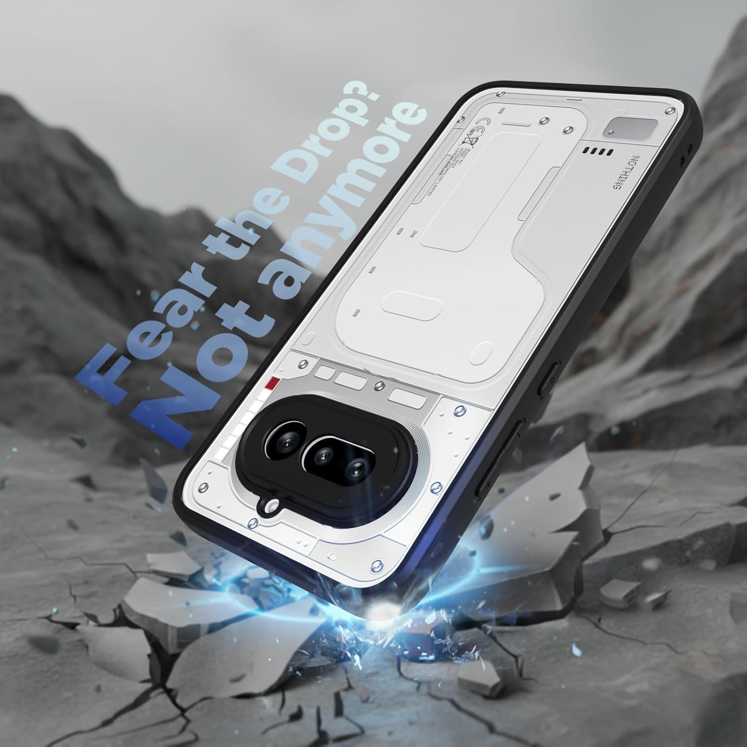 Nothing Phone 4a 5G Back Cover Case | Sleek Hybrid - Clear