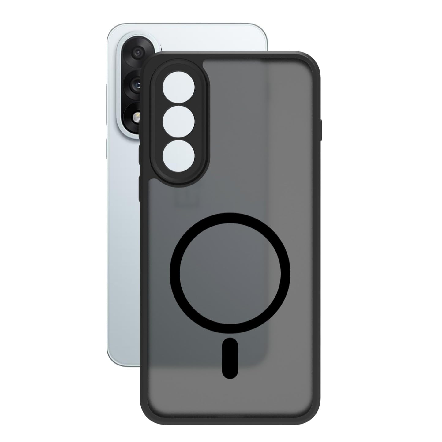 OnePlus Nord 5 5G Back Cover Case | Sleek Hybrid - Matte Black Magnetic