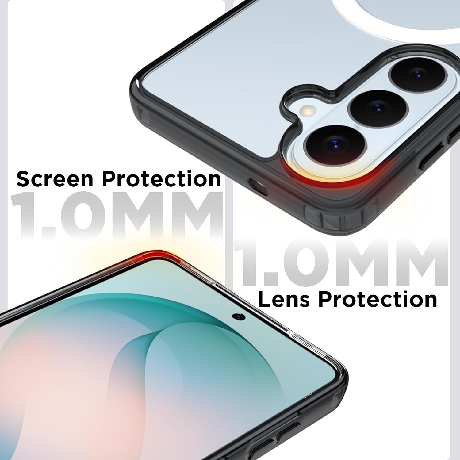 Samsung Galaxy S26 Back Cover Case | Clear Hybrid - Clear