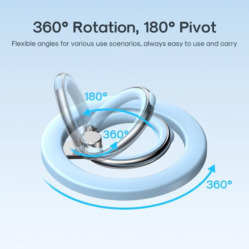 MagSafe Phone Grip & Stand | 2-in-1 Ring Holder - Pink