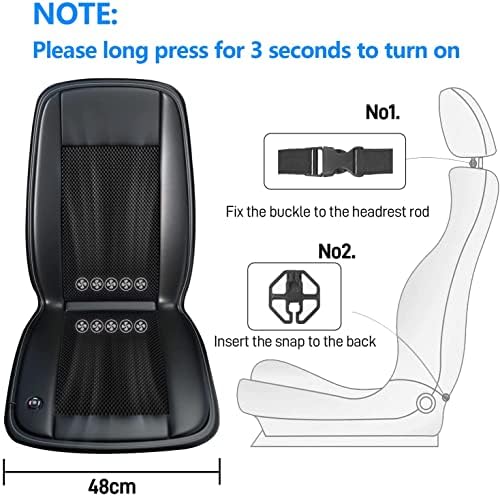 Ventilated Car Seat Cover | Beige - Driver Side