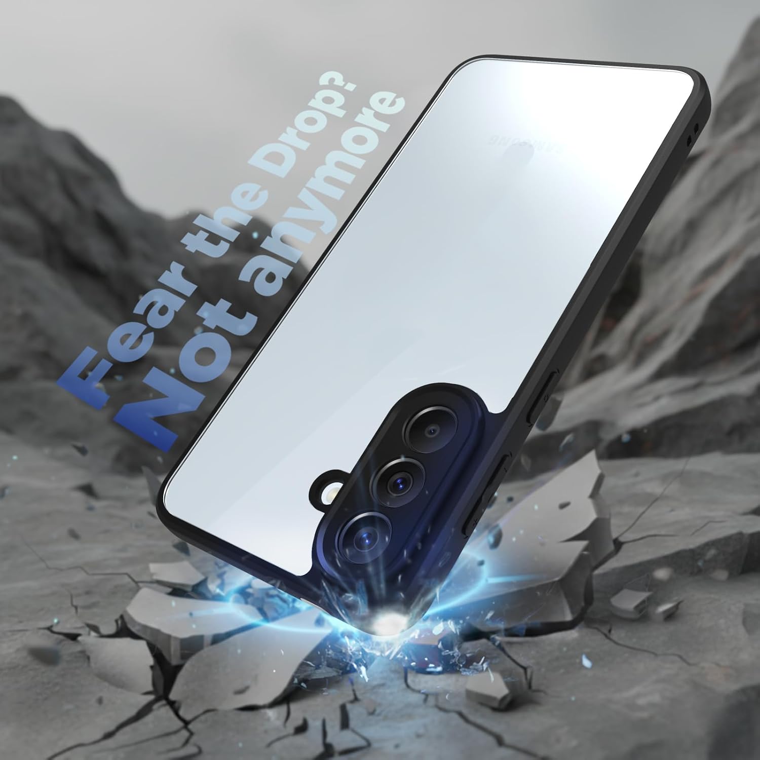 Samsung Galaxy A57 5G Back Cover Case | Sleek Hybrid - Clear