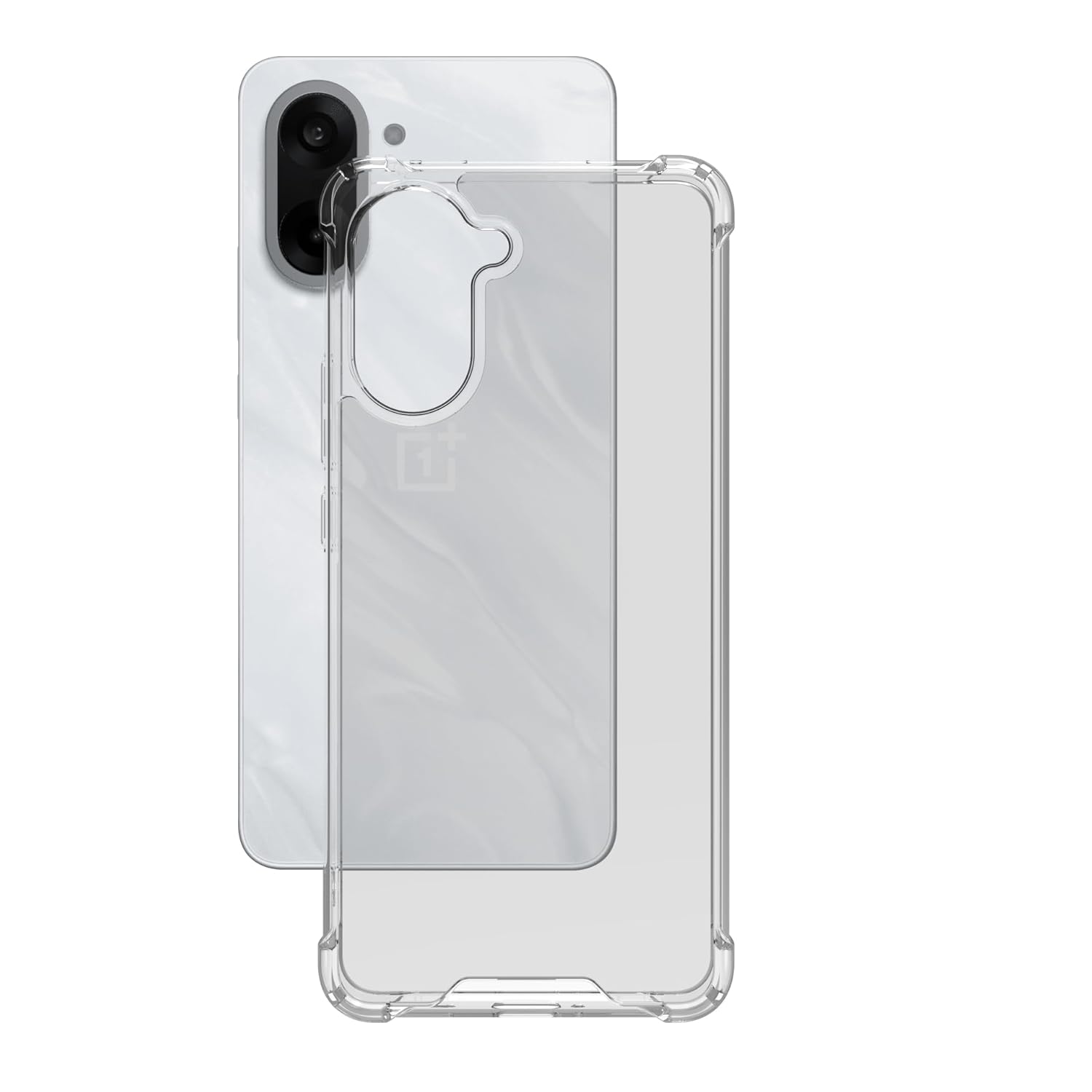 OnePlus Nord CE 5 5G Back Cover Case | Clear Hybrid - Clear