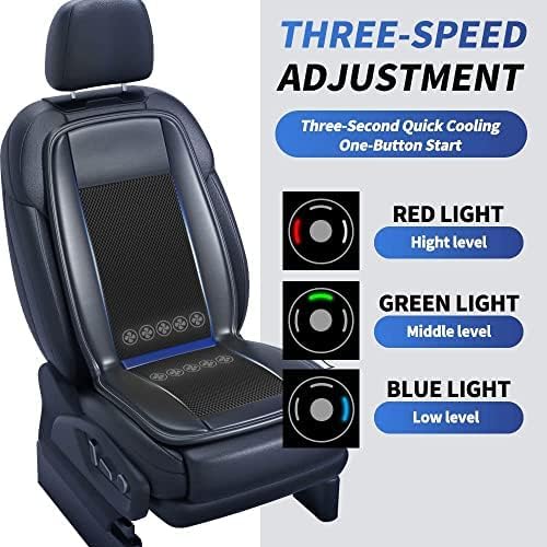 Ventilated Car Seat Cover | Brown - Driver Side