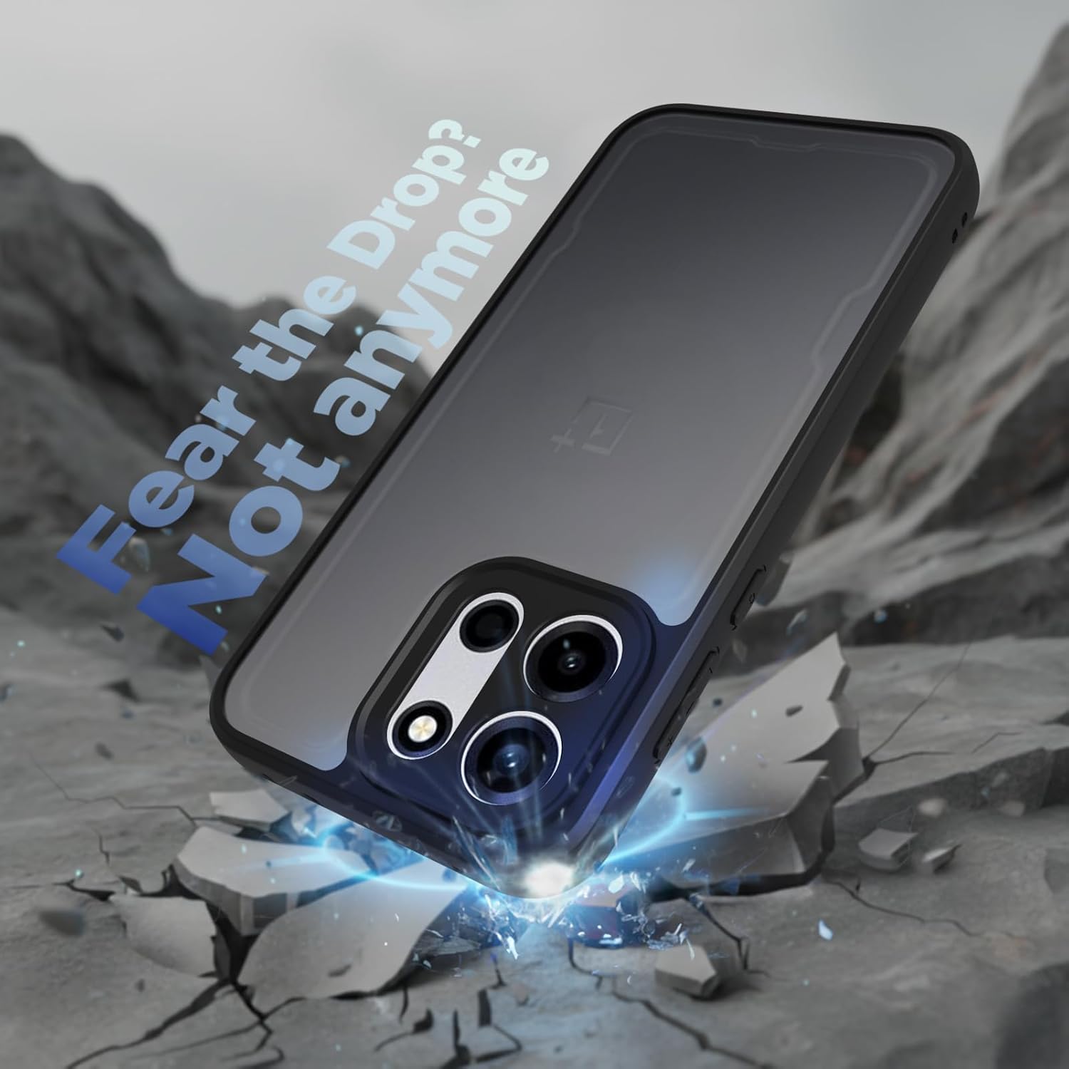 OnePlus Nord 6 5G / Nord CE 6 5G Back Cover Case | Sleek Hybrid - Matte Black