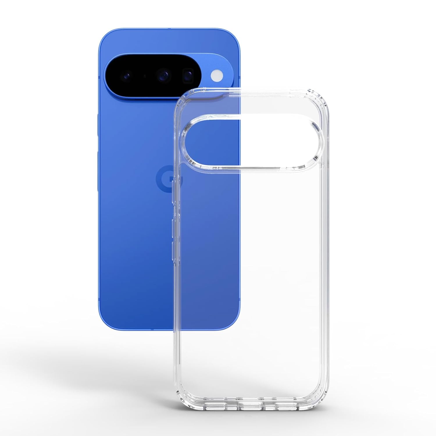 Google Pixel 10 / Pixel 10 Pro Back Cover Case | Clear Hybrid - Clear