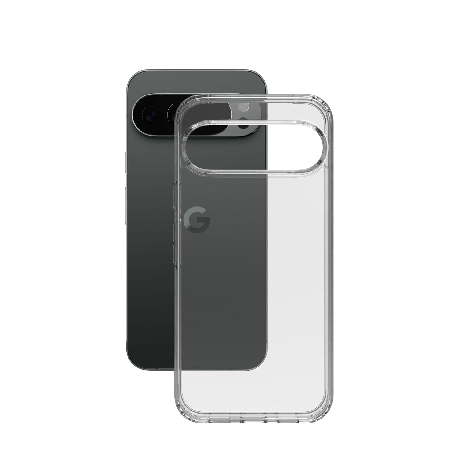Google Pixel 10 Pro XL Back Cover Case | Clear Hybrid - Clear