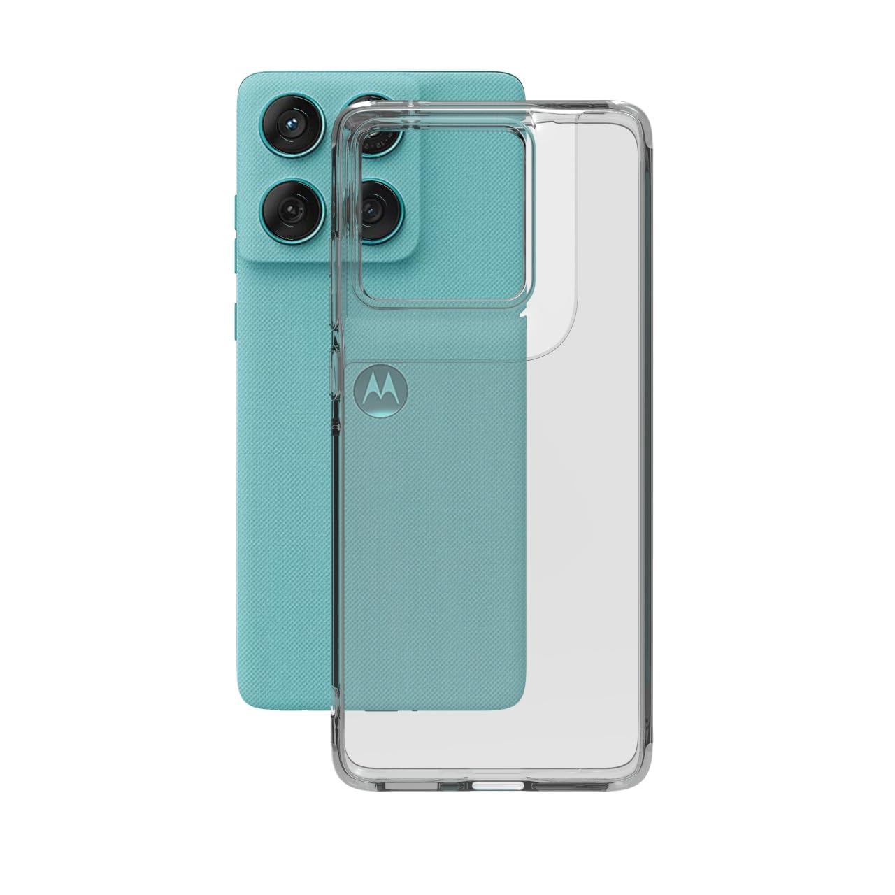 Motorola Edge 60 Fusion / Edge 60 5G Back Cover Case | Clear Hybrid - Clear