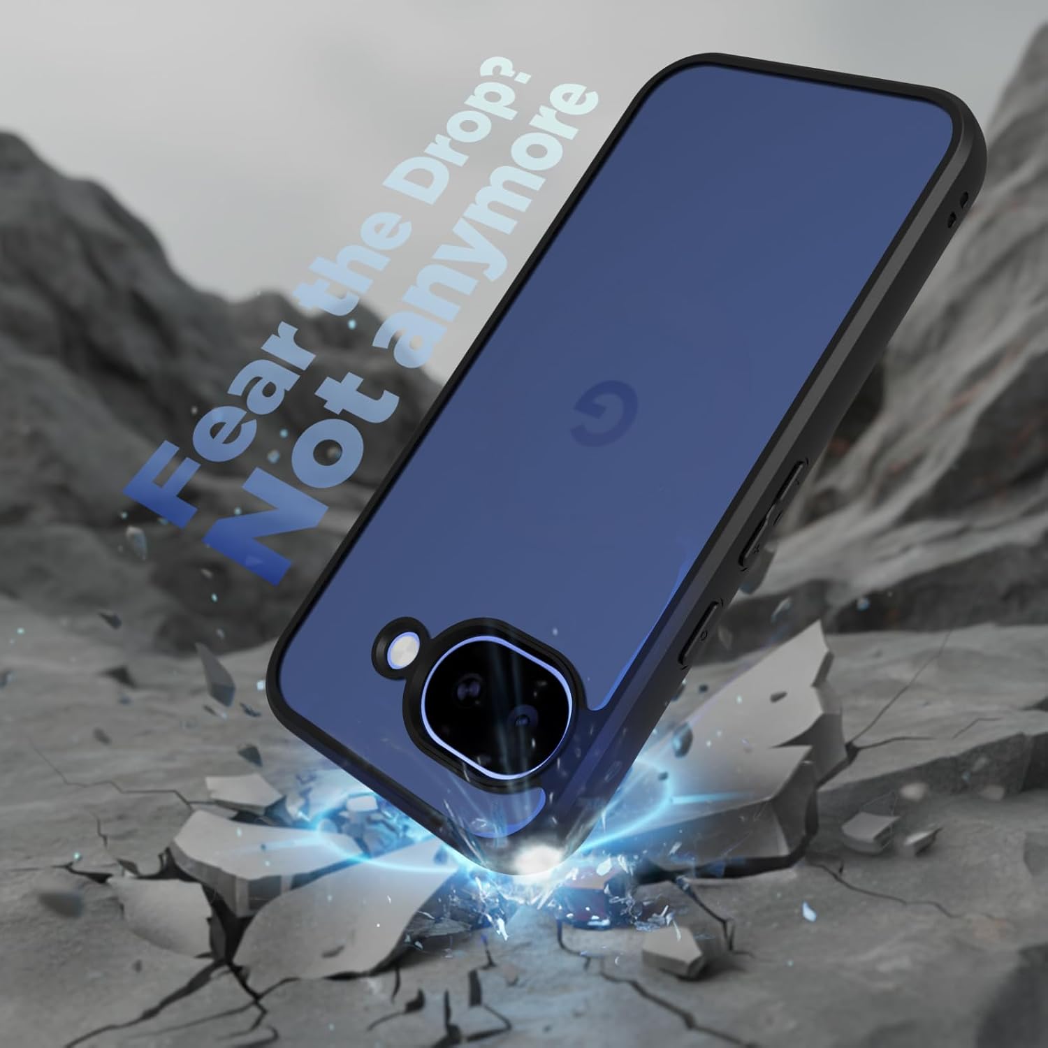 Google Pixel 10a Back Cover Case | Sleek Hybrid - Matte Black