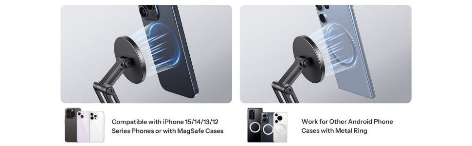 Magnetic Phone Stand | Phantom - Black