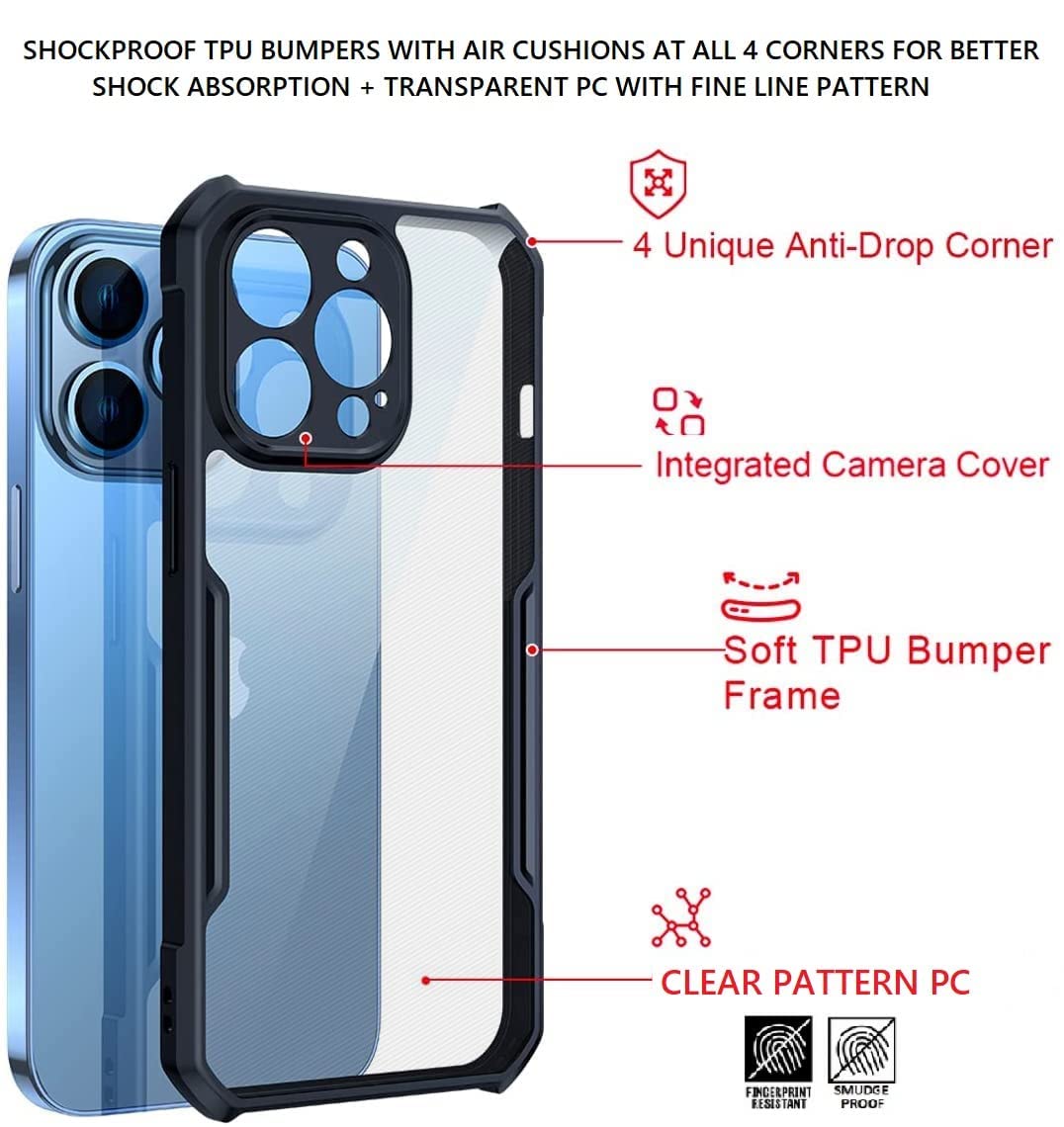 iPhone 14 Pro Max Back Cover Case | Xundd - Black