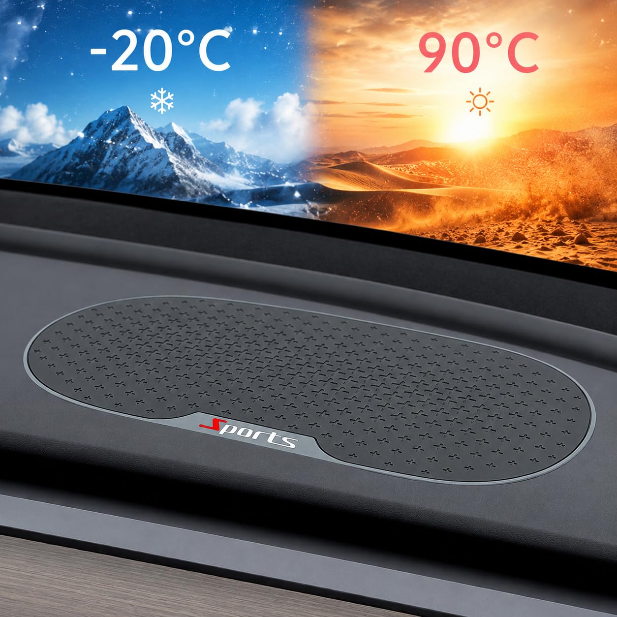 Car Dashboard Anti-Slip Mat | DashGrip - Essential
