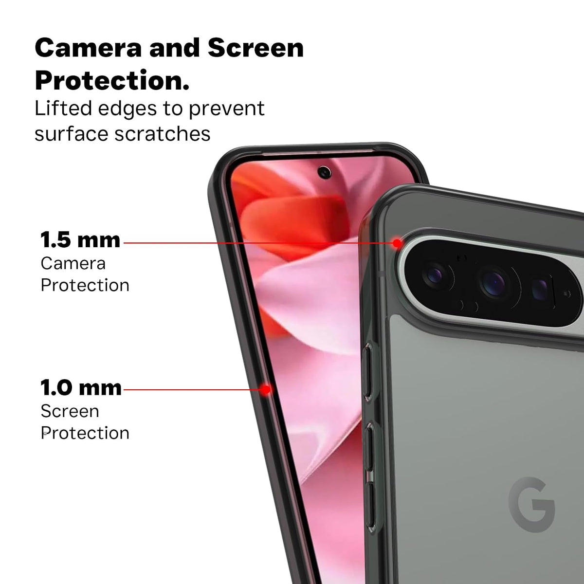 Google Pixel 9 / Pixel 9 Pro Back Cover Case |  Clear Hybrid - Clear