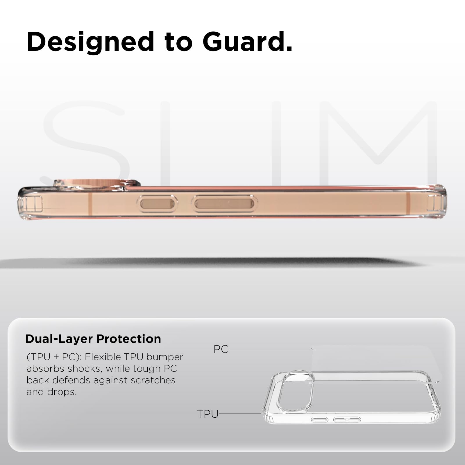 Google Pixel 11 / Pixel 11 Pro Back Cover Case | Clear Hybrid - Clear