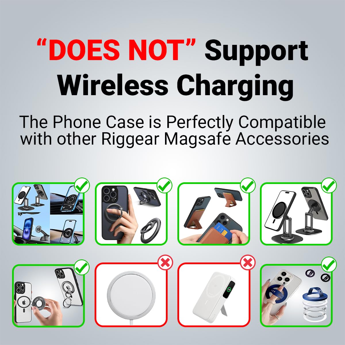 Nothing Phone 3a Back Cover Case | Clear Hybrid - Clear Black Magnetic