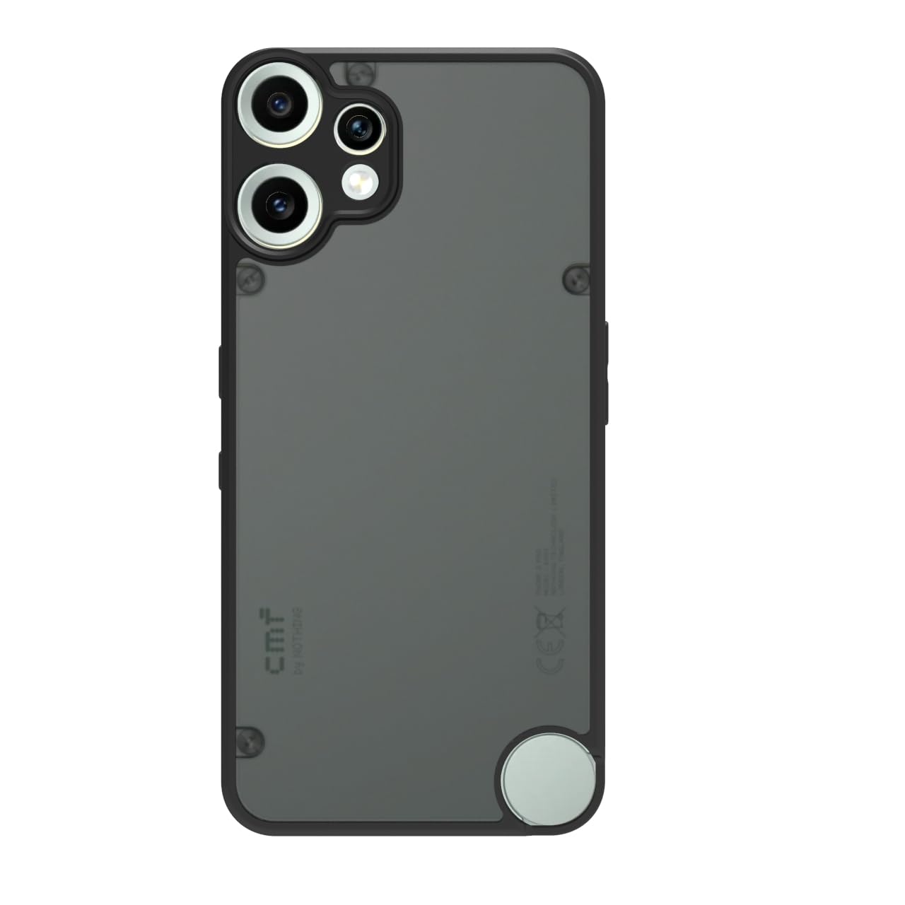 CMF Phone 2 Pro 5G Back Cover Case | Sleek Hybrid - Matte Black